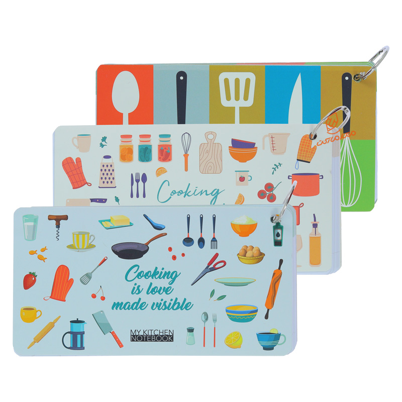 دفتر یادداشت تک حلقه مدل آشپزخانه دات نوت  DOT NOTE