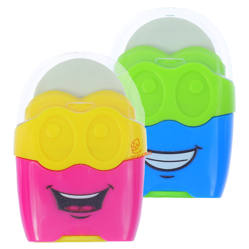 پاک کن تراش مخزن دار طرح لبخند SH-115 پیکاسو PICASSO