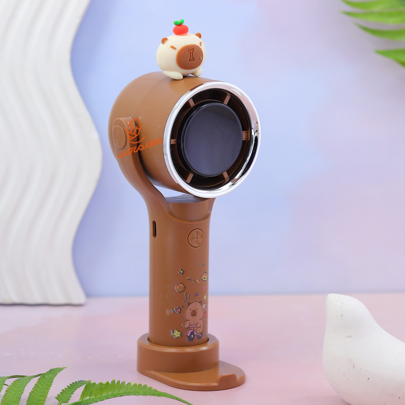 مینی فن رو میزی شارژی طرح کاپی بارا کد SD-27 (5).jpg