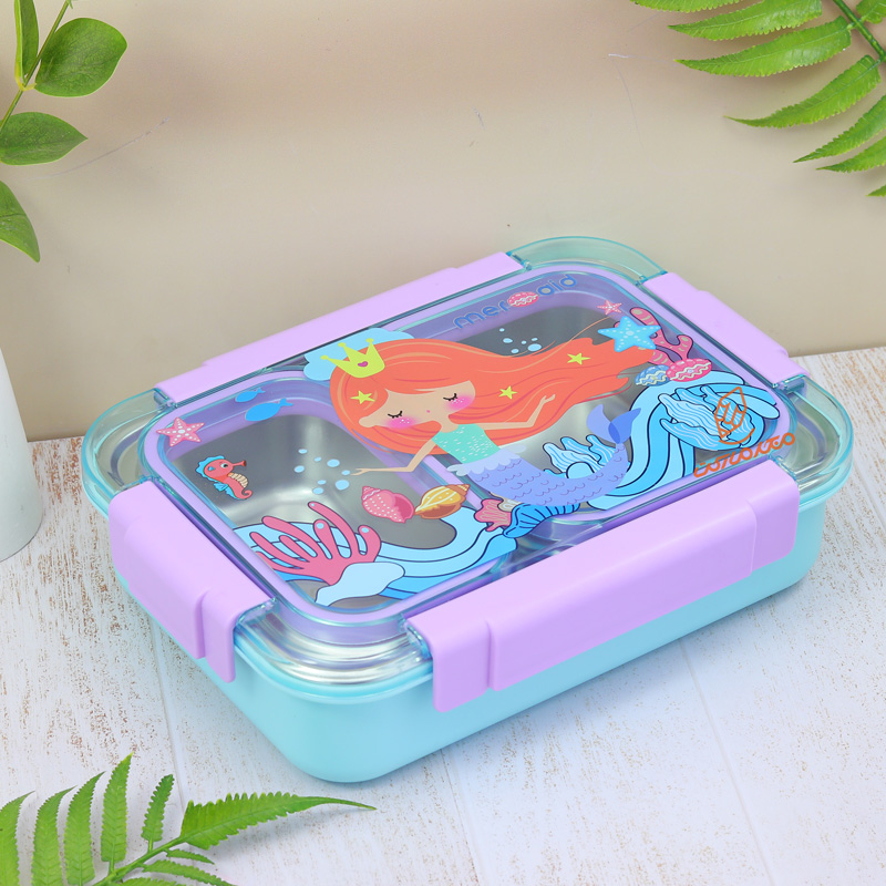 ظرف غذا داخل استیل 2 خانه طرح فانتزی کد 1560 (2).jpg