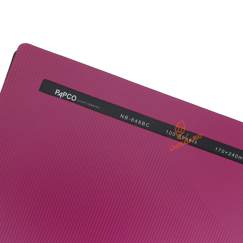دفتر 100 برگ متالیک NB-648 پاپکو PAPCO (3).jpg