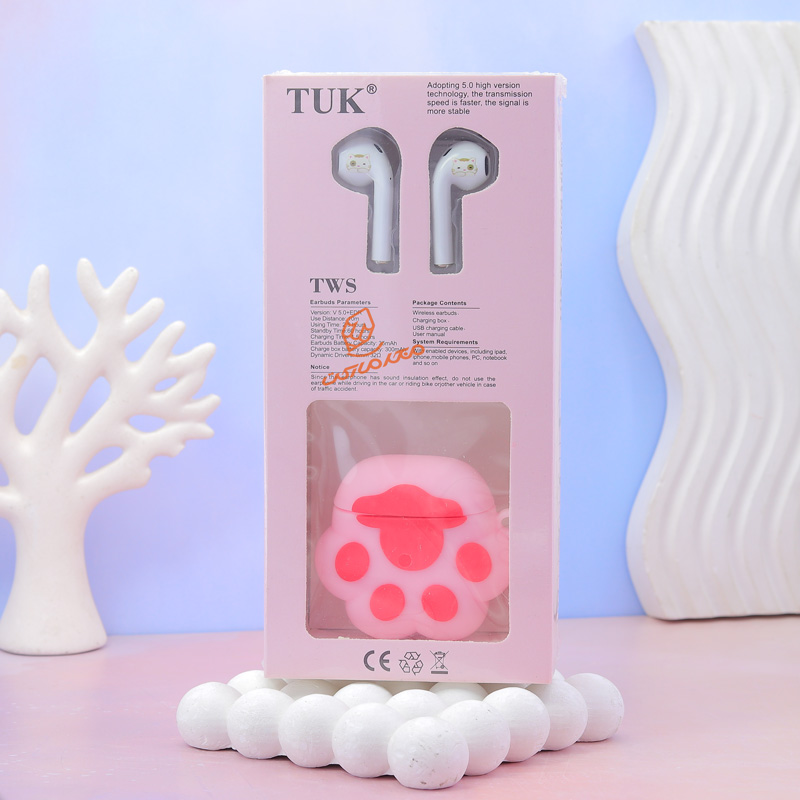  ایرپاد به همراه جاکلیدی طرح پنجه گربه T-332 (4).jpg