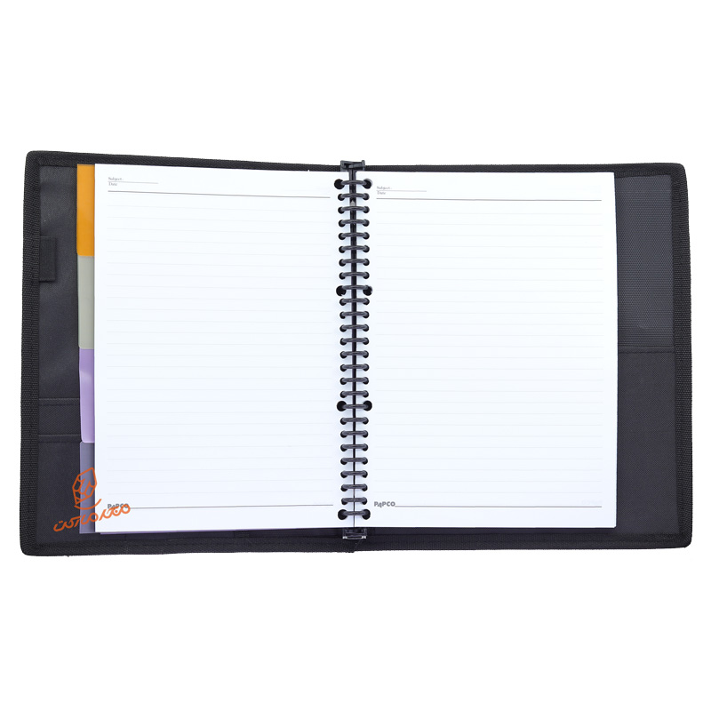 دفتر کلاسوری 26 حلقه 100 برگ NBX-650 پاپکو PAPCO (6).jpg