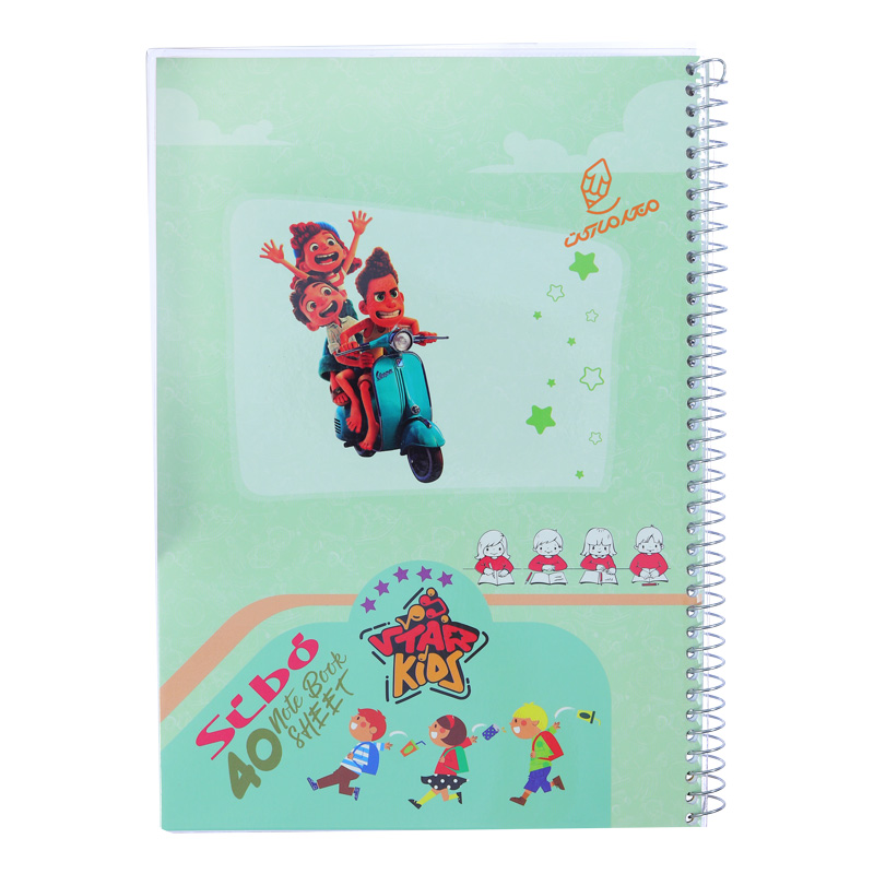 دفتر 40 برگ حاشیه دار طرح انیمیشین کودکان سیبو SIBO (9).jpg