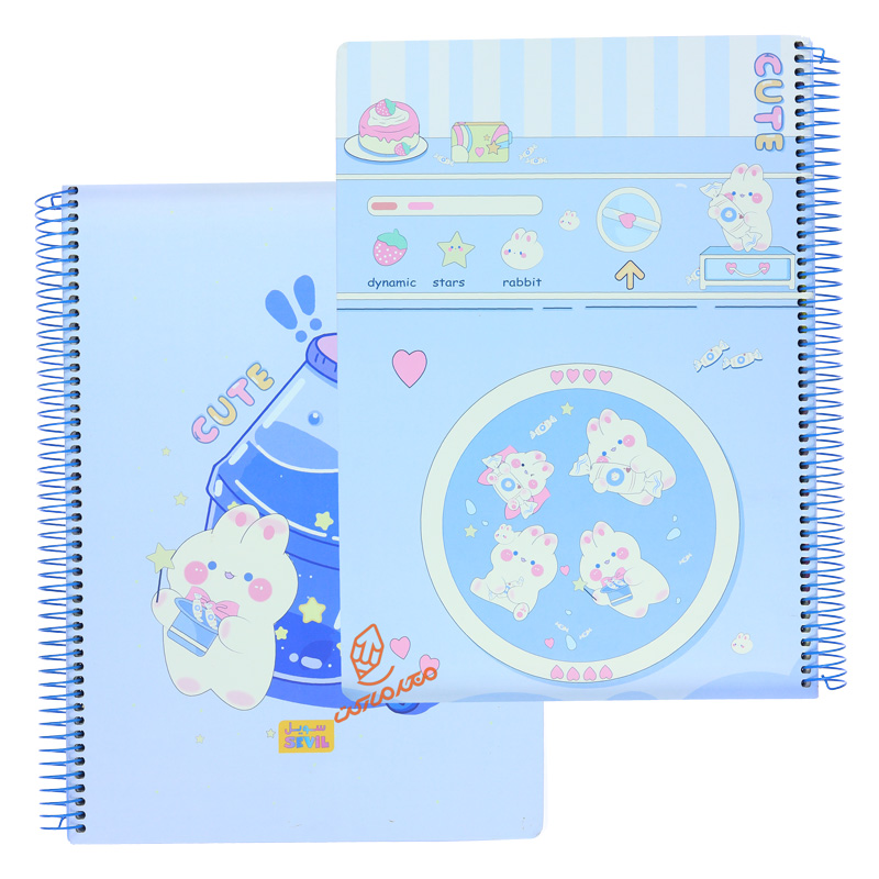 دفتر نقاشی 100 برگ رحلی طرح کودکانه کد 1420 سویل SEVIL (6).jpg