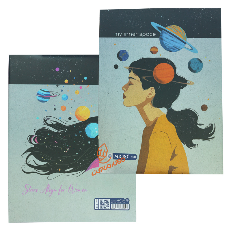 دفتر کلاسوری 100 برگ طرح ستاره ها A27 میکرو MICRO (5).jpg