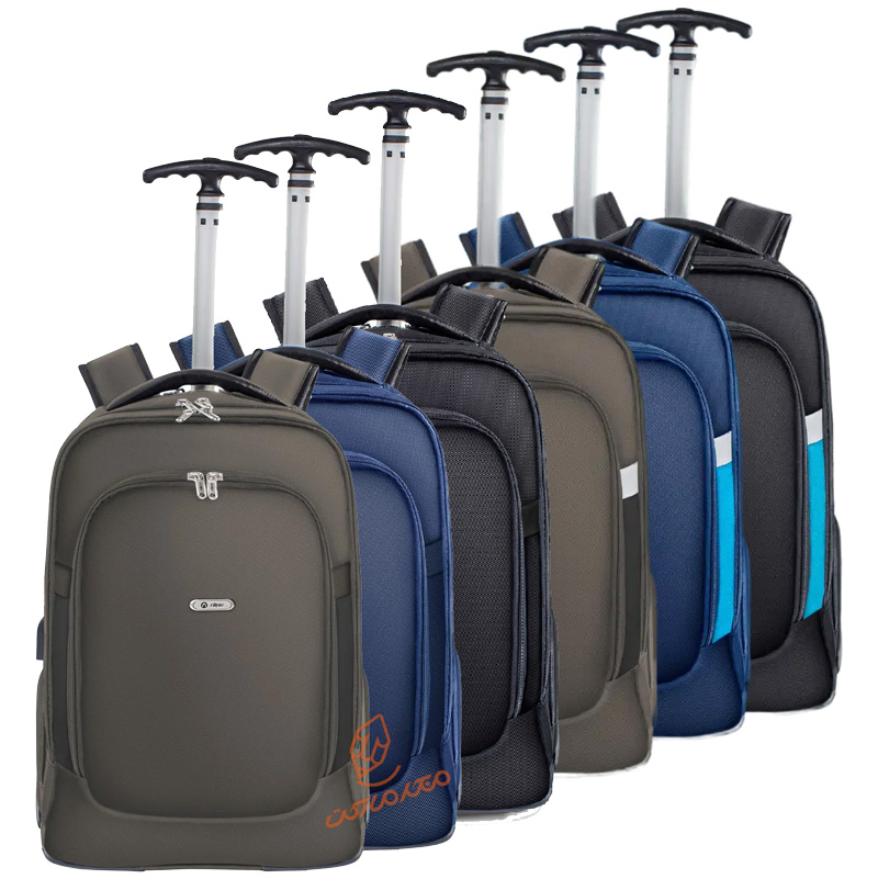 کوله پشتی مسافرتی چرخدار NTLB113B مدل مایان ( سایز بزرگ ) NILPER TOURISTER
