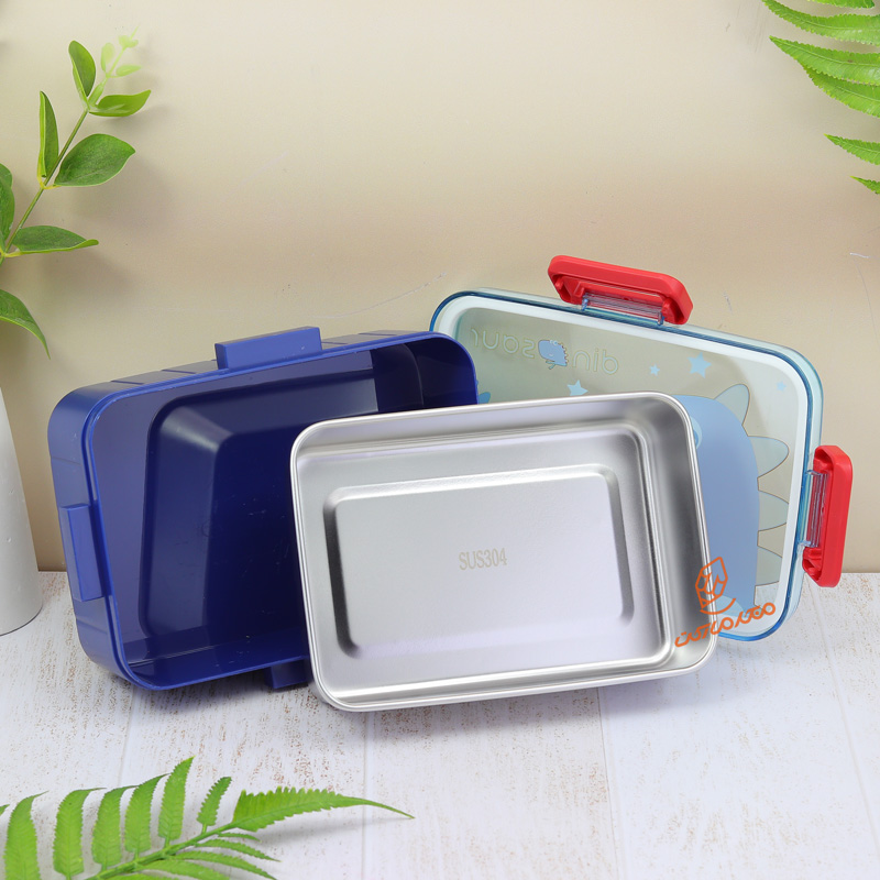 ظرف غذا 600 میل تک خانه داخل استیل طرح دار کد 2575 (6).jpg