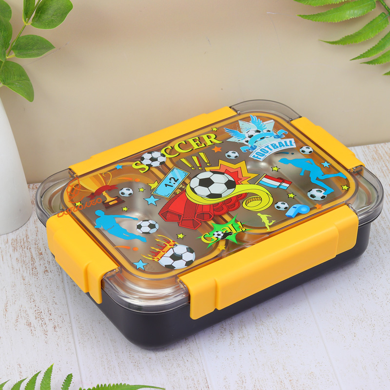 ظرف غذا داخل استیل 2 خانه طرح فانتزی کد 1560.jpg