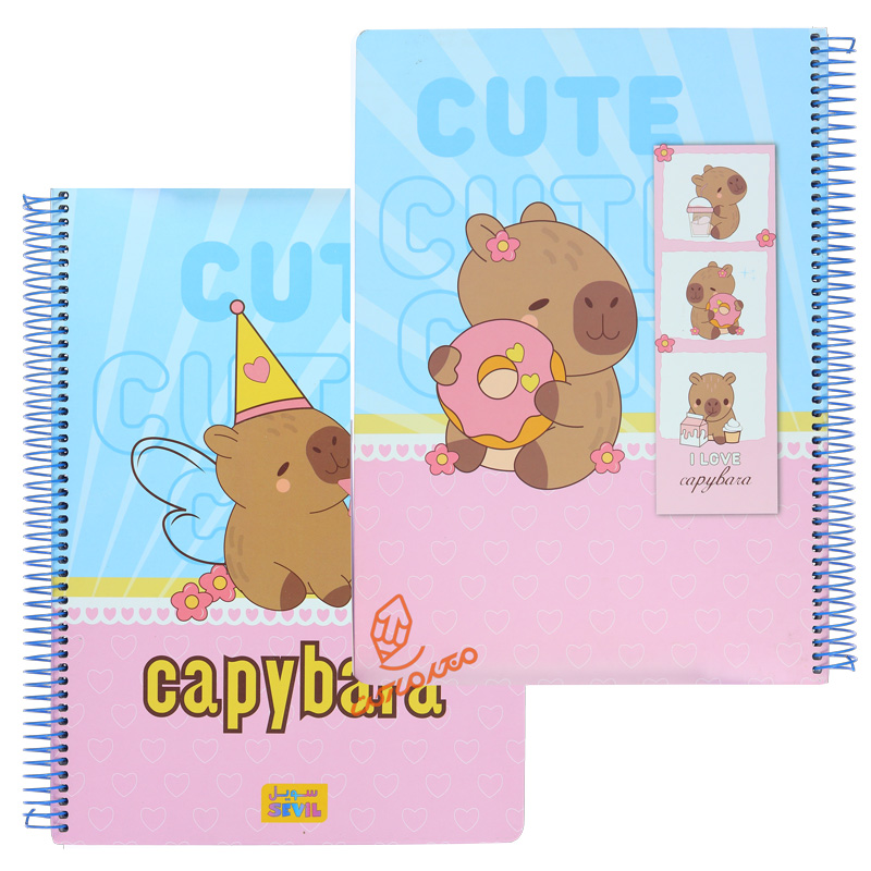 دفتر 100 برگ رحلی طرح فانتزی دخترانه کد 875 سویل SEVIL (6).jpg