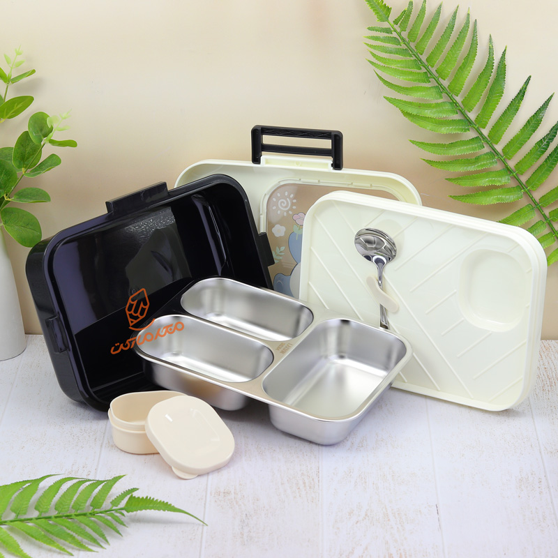 ظرف غذا 3 خانه داخل استیل طرح پاندا کد 7135 (3).jpg