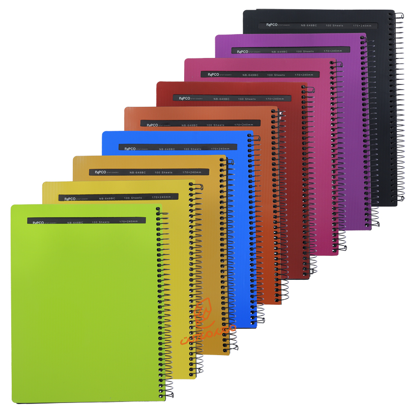 دفتر 100 برگ متالیک NB-648 پاپکو PAPCO
