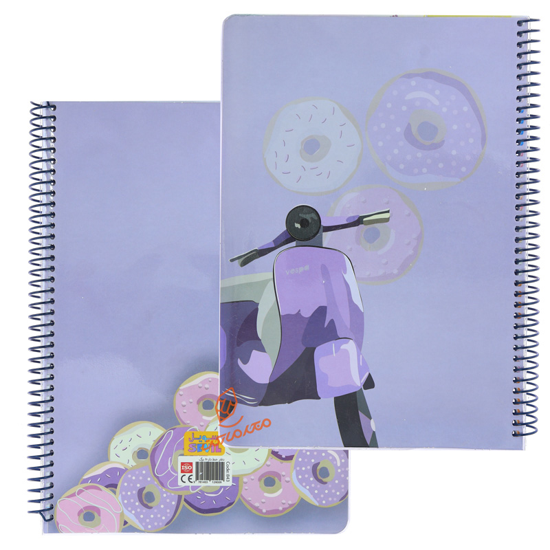 دفتر 80 برگ طرح فانتزی کیوت کد 843 سویل SEVIL (3).jpg