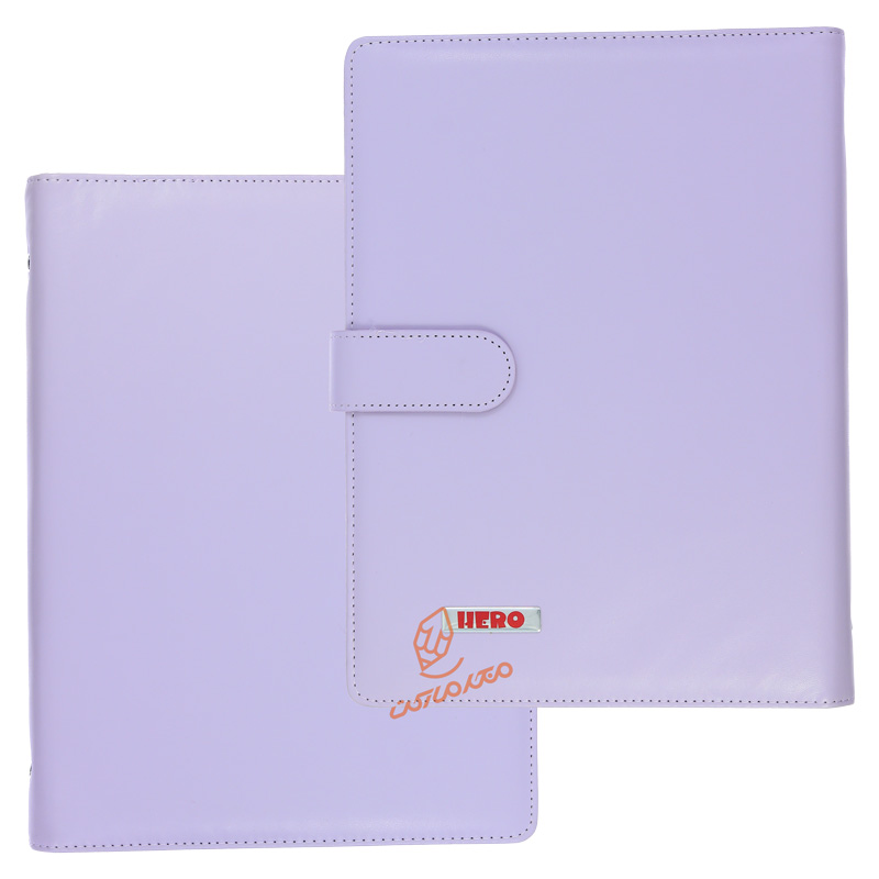 دفتر کلاسوری 100 برگ رنگی پاستلی کد 60 هیرو HERO (6).jpg