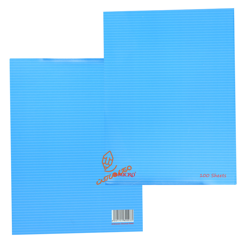 دفتر کلاسوری 100 برگ رنگی طرح دار A-5 میکرو MICRO (6).jpg