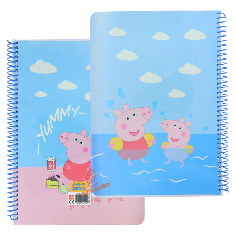 دفتر 80 برگ طرح فانتزی کودکانه کد 840 سویل SEVIL (12).jpg