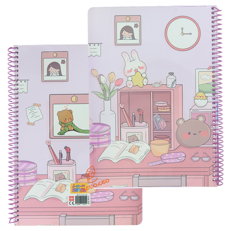 دفتر 50 برگ طرح انیمیشن فانتزی کد 839 سویل SEVIL (6).jpg