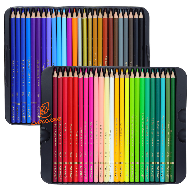 مداد رنگی 50 رنگ طرح عقاب کروت COROT (6).jpg