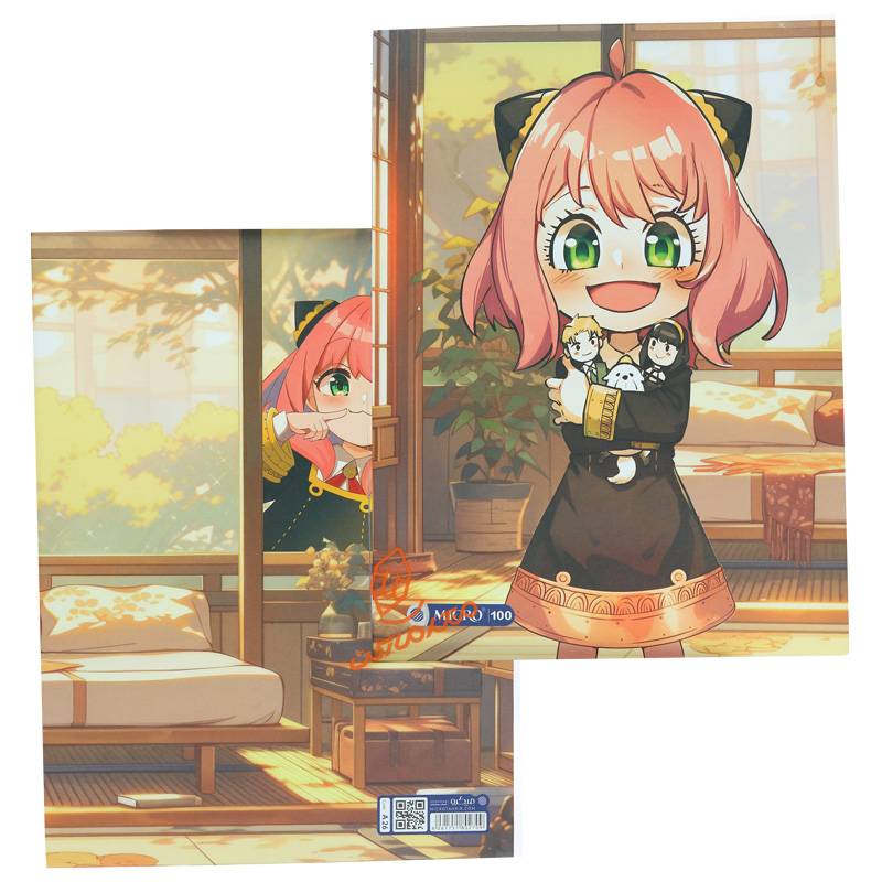 دفتر کلاسوری 100 برگ طرح انیمه A26 میکرو MICRO (5).jpg