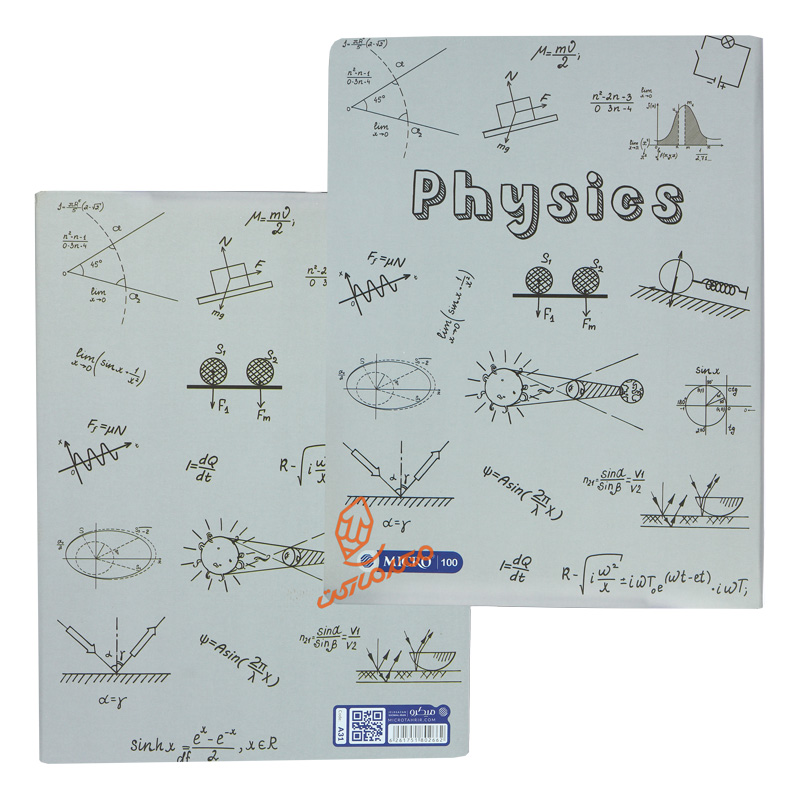 دفتر کلاسوری 100 برگ طرح علم فیزیک A31 میکرو MICRO (9).jpg