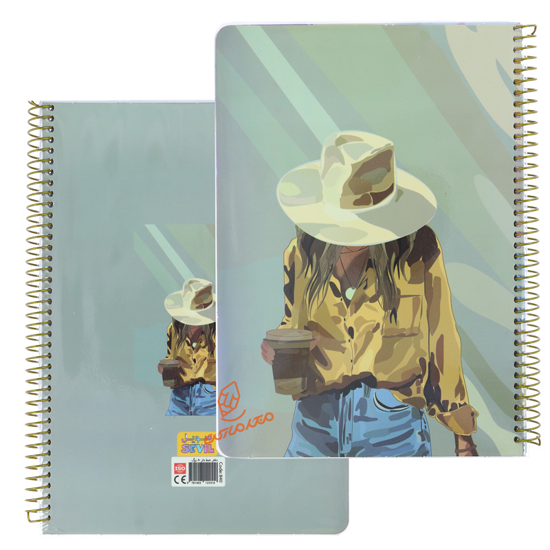 دفتر 80 برگ طرح فانتزی کودکانه کد 840 سویل SEVIL (2).jpg