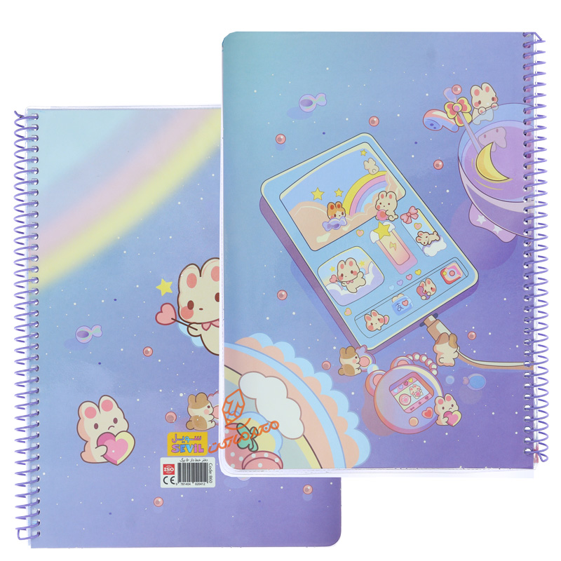 دفتر 50 برگ طرح انیمیشن کودکانه کد 860 سویل SEVIL (5).jpg