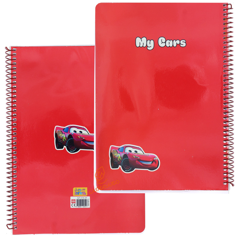 دفتر نقاشی 50 برگ رنگی ساده کد 850 سویل SEVIL (7).jpg