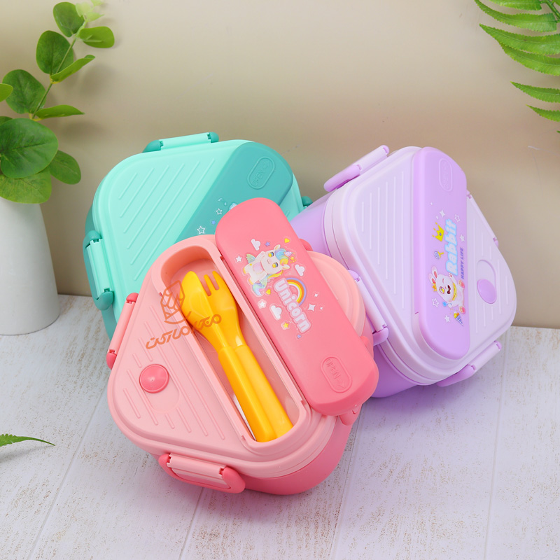 ظرف غذا 850 میل 2 طبقه فانتزی کد 6626