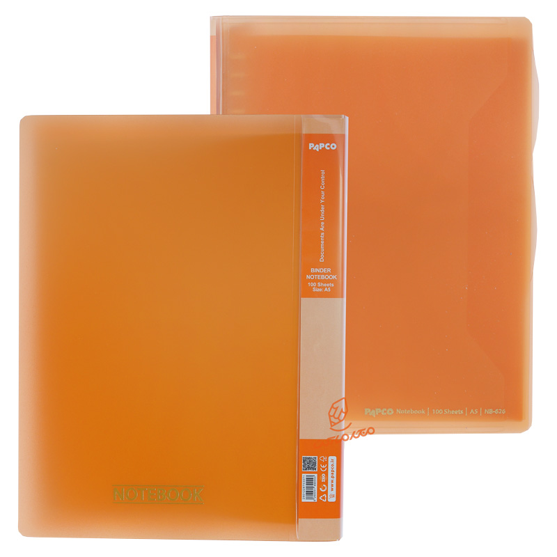 دفتر کلاسوری A5 رنگی NB-626 پاپکو PAPCO (2).jpg