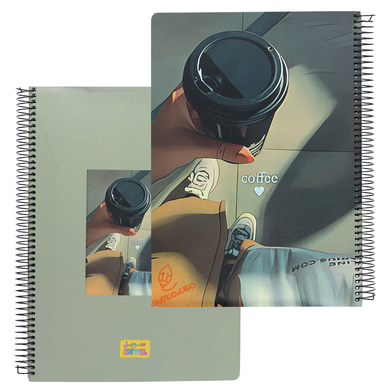 دفتر 100 برگ رحلی طرح کلاسیک دخترانه کد 873 سویل SEVIL (3).jpg