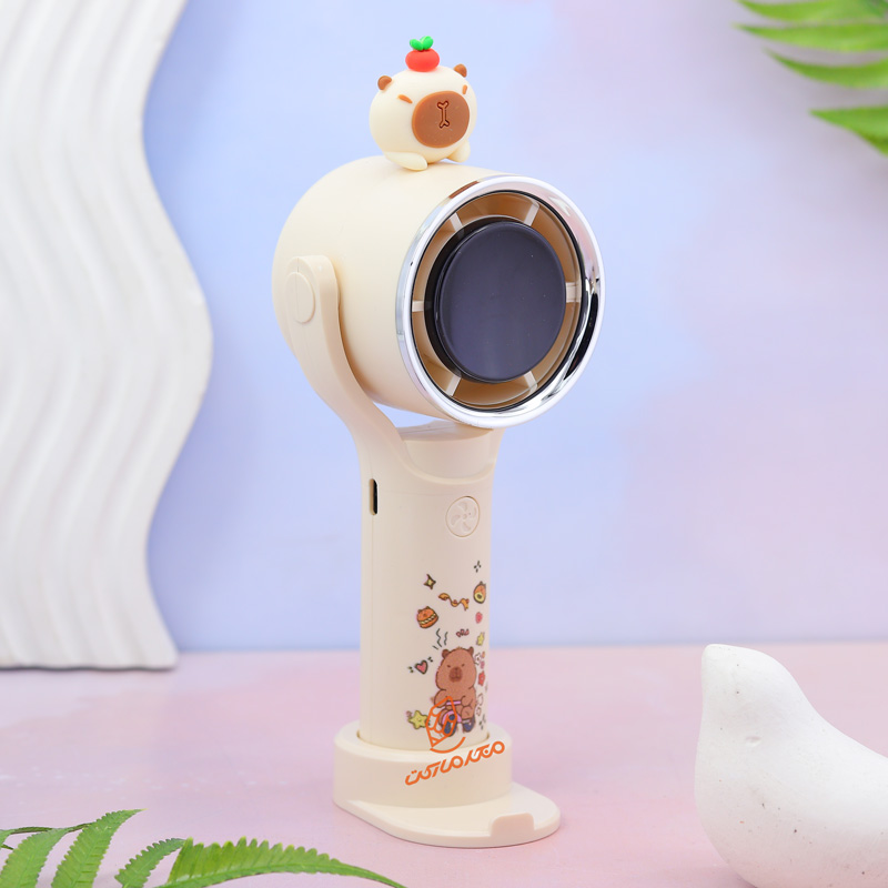 مینی فن رو میزی شارژی طرح کاپی بارا کد SD-27 (3).jpg