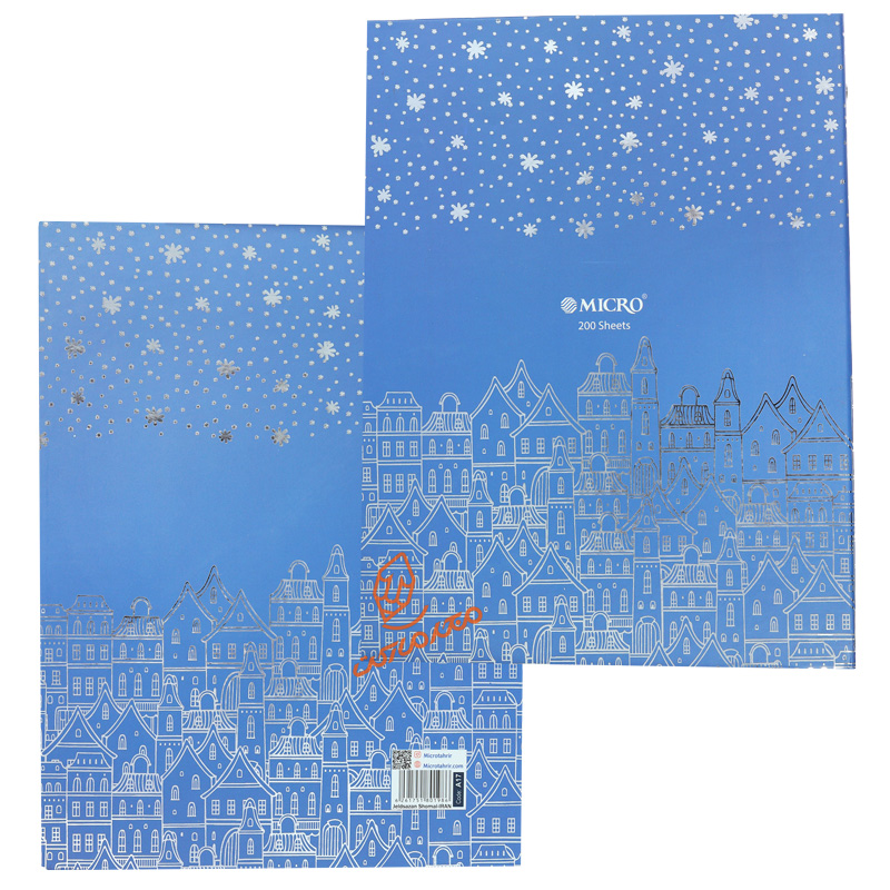 دفتر کلاسوری 200 برگ طرح طلاکوب A17 میکرو MICRO (5).jpg