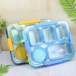 ظرف غذا بزرگ 5 خانه داخل استیل کلاسیک کد 2562 SMIE (1).jpg