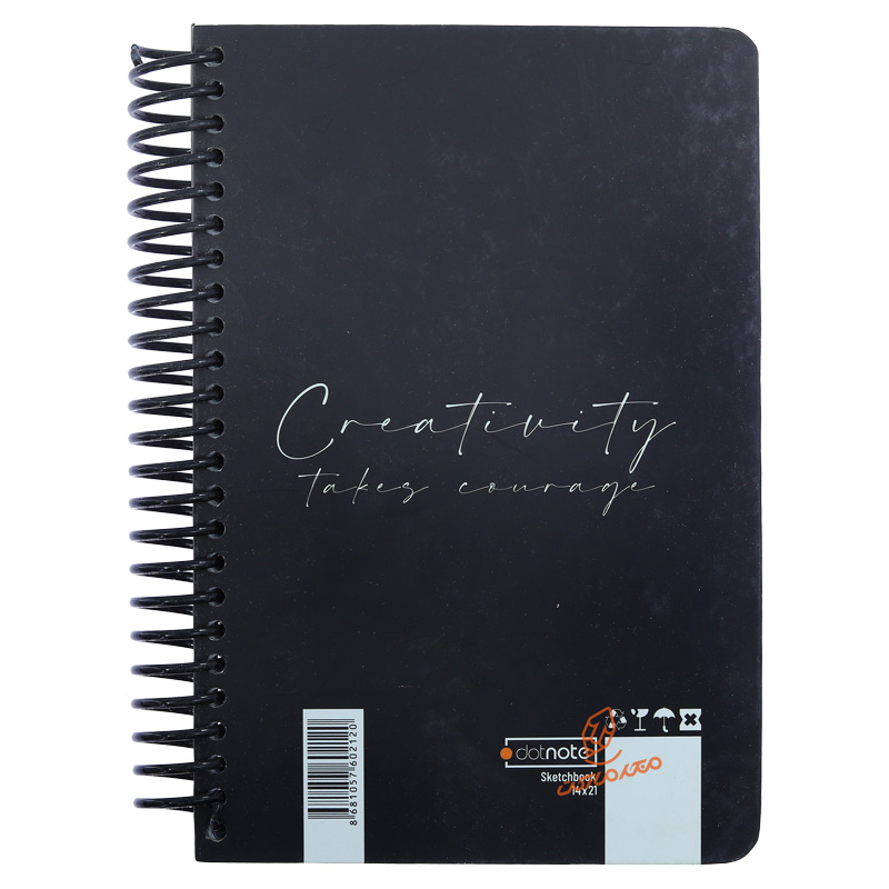 دفتر طراحی A5 سری ROMAN سیم از بغل دات نوت (5).jpg