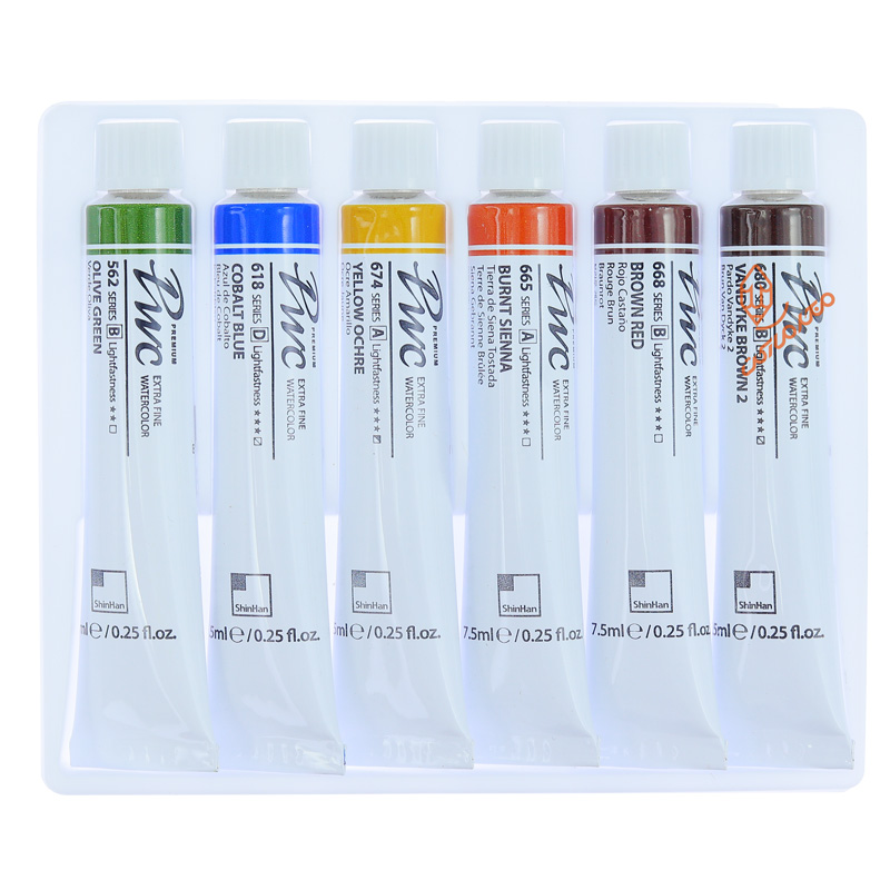 آبرنگ حرفه ای 6 رنگ مدل EARTH شین هان SHIN HAN (4).jpg
