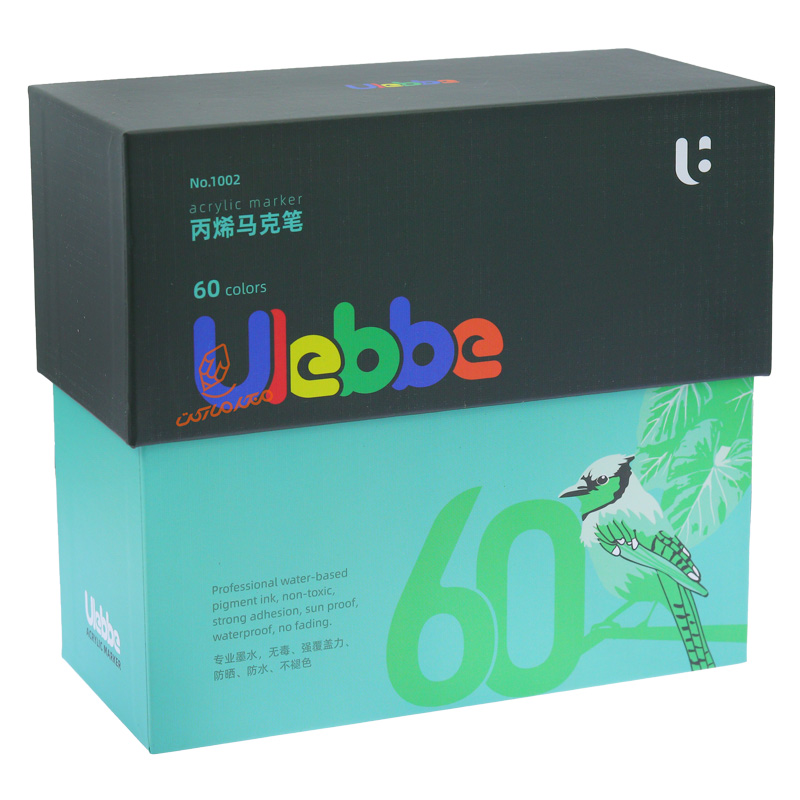 ماژیک اکریلیک 60 رنگ 1002 ULEBBTE (3).jpg