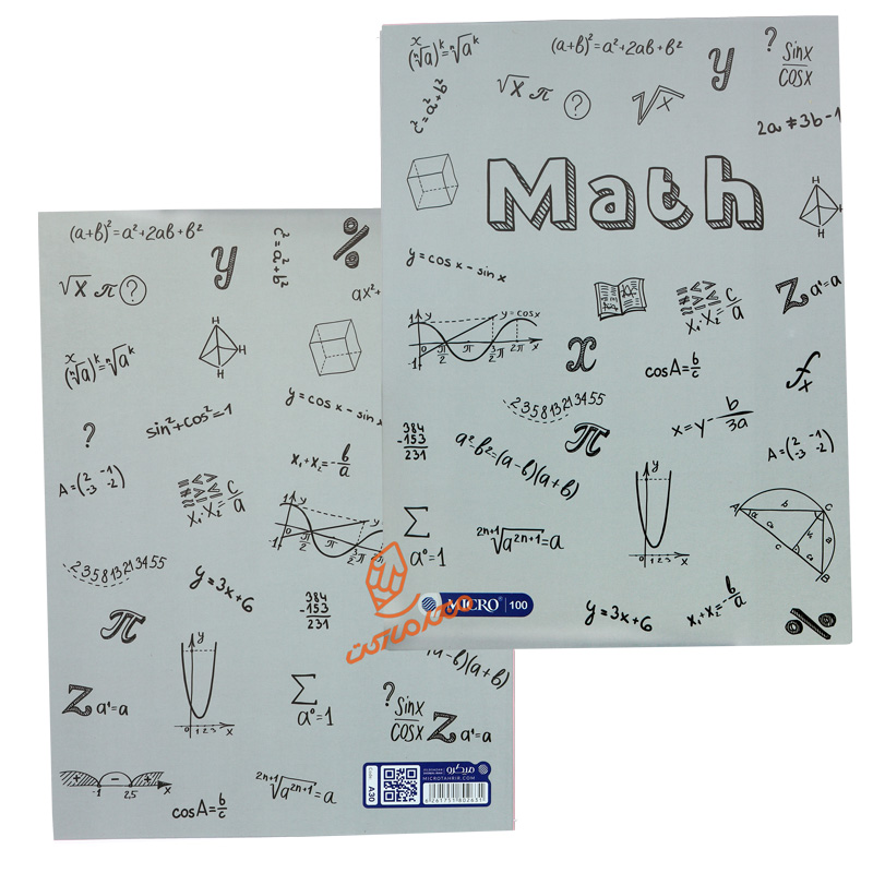 دفتر کلاسوری 100 برگ طرح علم ریاضی A30 میکرو MICRO (6).jpg