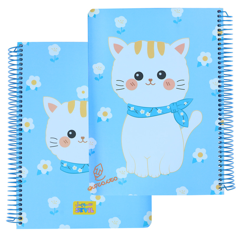 دفتر 100 برگ طرح فانتزی دخترانه کد 857 سویل SEVIL (5).jpg