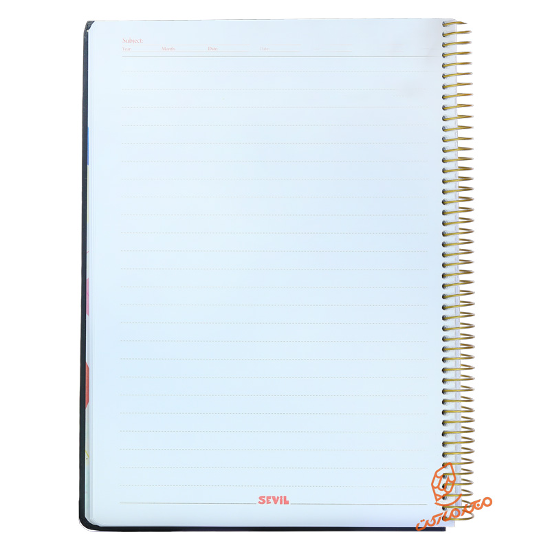 دفتر 100 برگ رحلی طرح فانتزی کد 876 سویل SEVIL (11).jpg