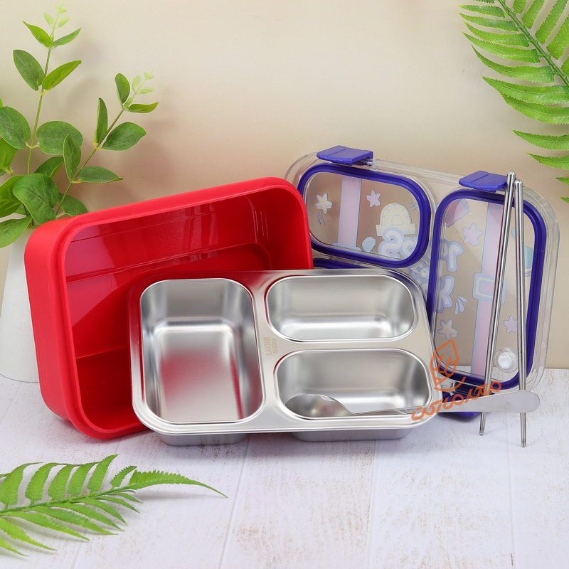  ظرف غذا 620 میل 3 خانه داخل استیل کد 7156 (1).jpg