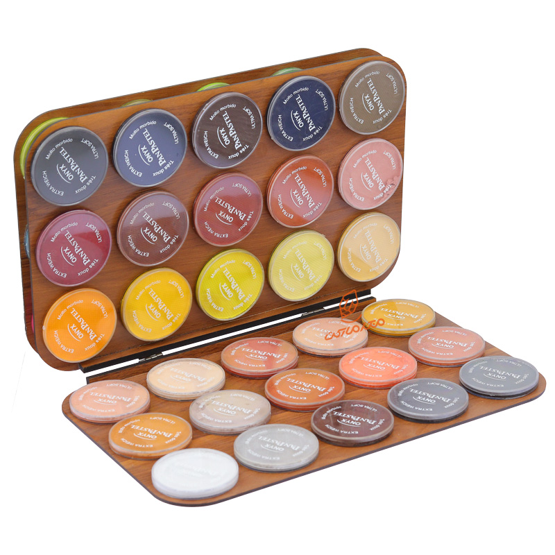  پن پاستل 60 رنگ جعبه چوبی اونیکس ONYX (4).jpg