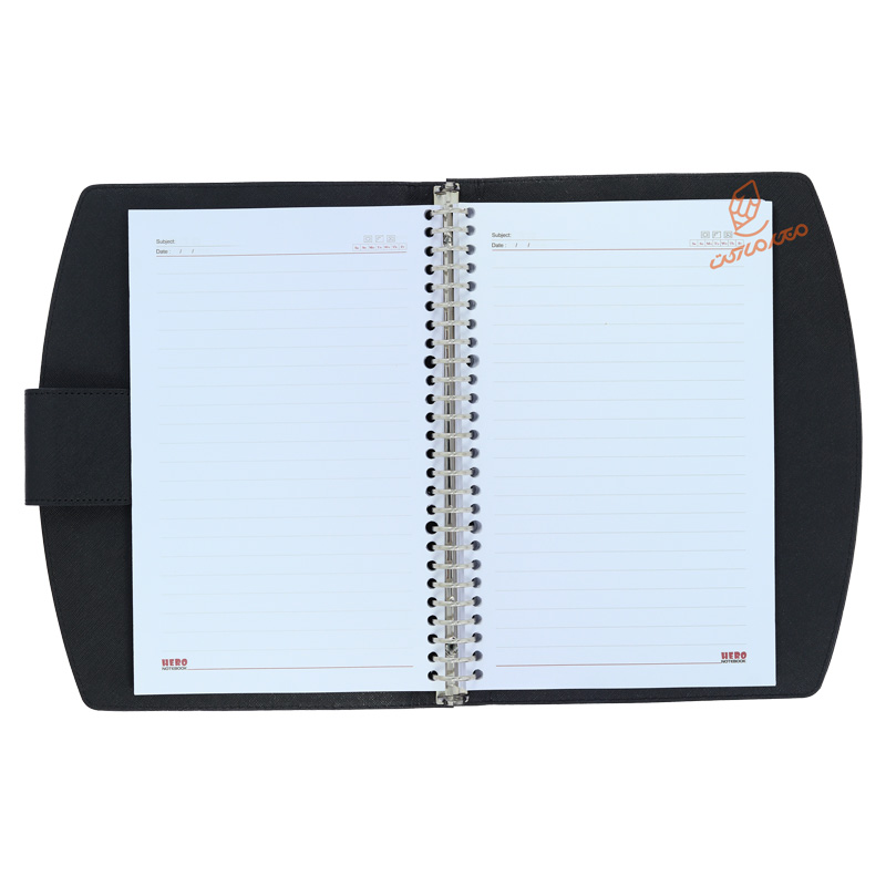 دفتر کلاسوری 100 برگ مدل هلالی ساده کد 59 هیرو HERO (3).jpg