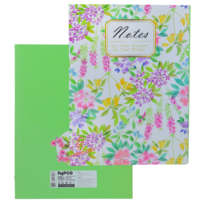 دفتر کلاسوری 160 برگ طرح دار PN-6187 پاپکو PAPCO (6).jpg