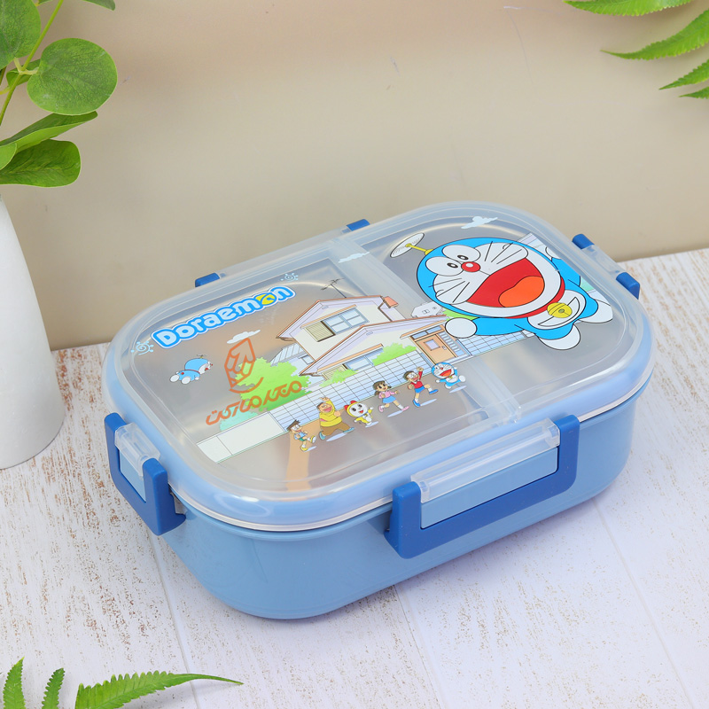ظرف غذا 2 خانه داخل استیل طرح کودکانه کد 88002 (2).jpg