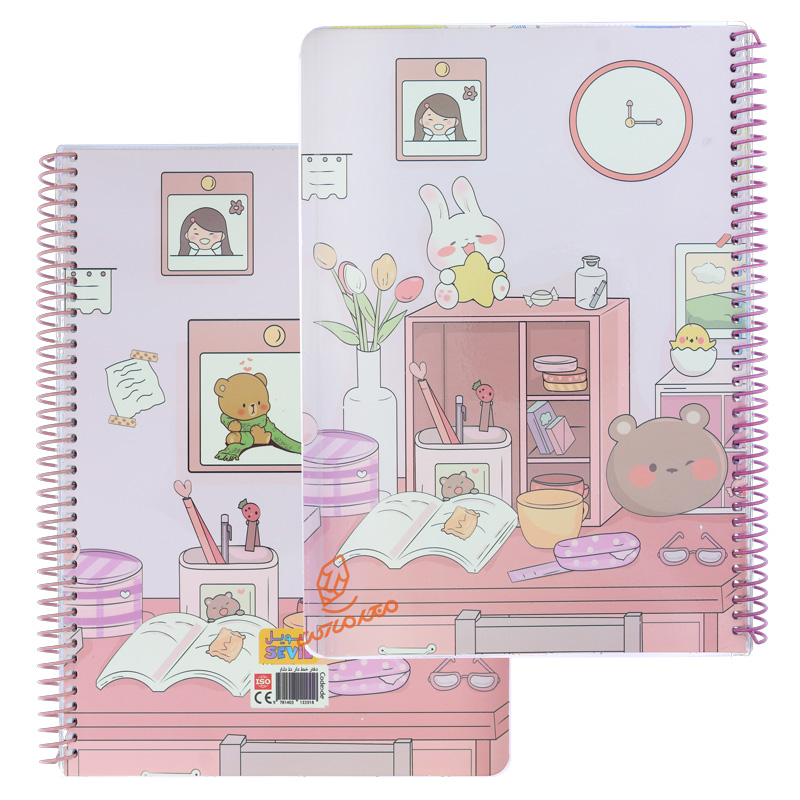 دفتر نقاشی 50 برگ طرح تدی و دوستان کد 1413 سویل SEVIL (9).jpg