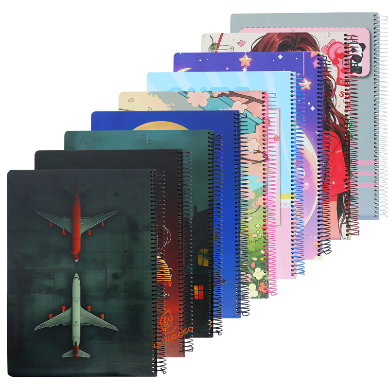 دفتر 100 برگ رحلی طرح فانتزی دخترانه کد 875 سویل SEVIL