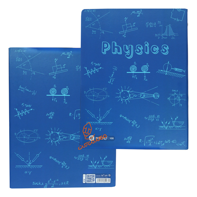 دفتر کلاسوری 100 برگ طرح علم فیزیک A31 میکرو MICRO (6).jpg