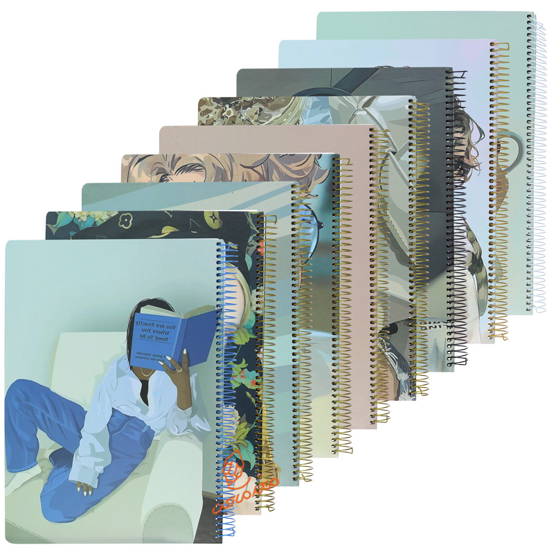 دفتر 100 برگ رحلی طرح کلاسیک دخترانه کد 873 سویل SEVIL