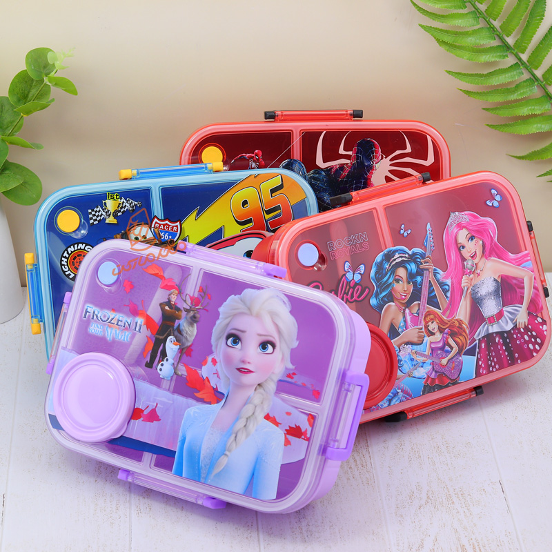 ظرف غذا 1200 میل 3 خانه طرح انیمیشن کد 1562