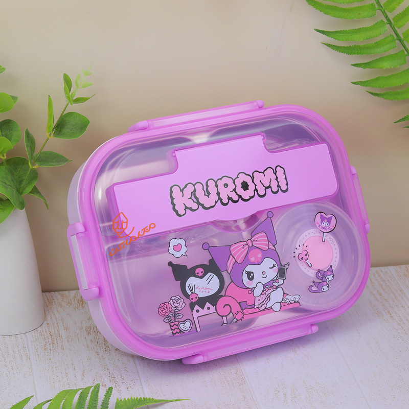  ظرف غذا 4 خانه چاپستیک دار داخل استیل کد 14 (2).jpg